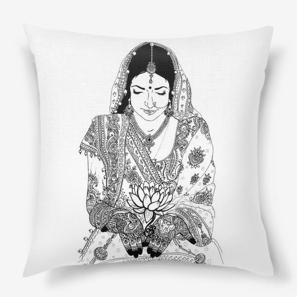Подушка «Индийская Невеста»