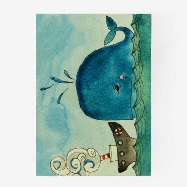 Постер «Синий кит»