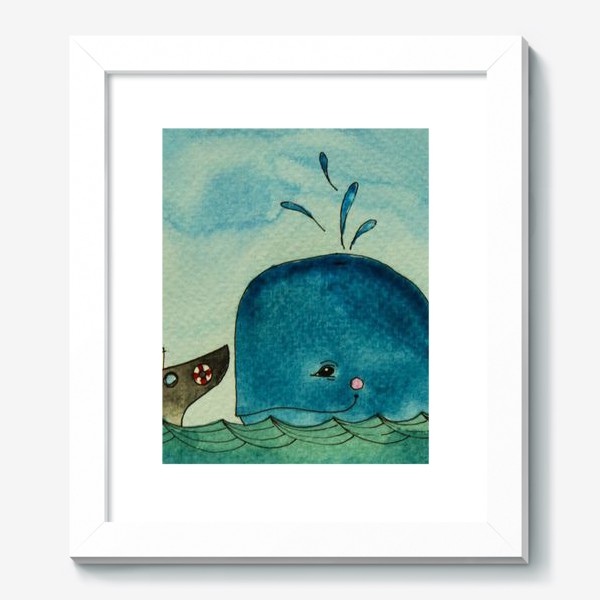 Картина «Синий кит»