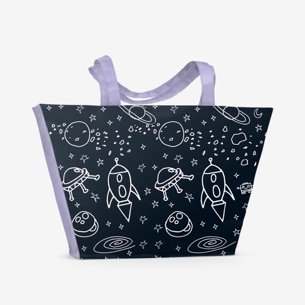 Пляжная сумка «космос»