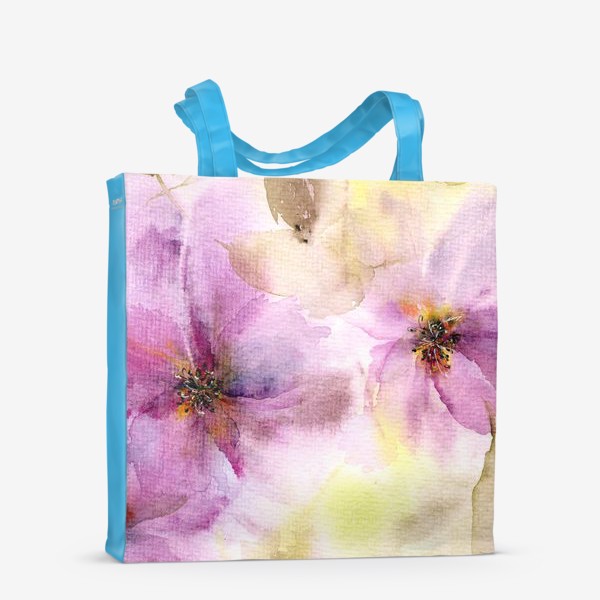 Сумка-шоппер «Сиреневые цветы»
