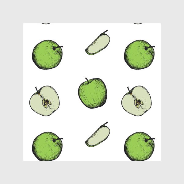 Скатерть &laquo;Зеленые яблоки&raquo;