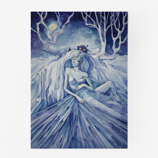 Постер «Снежная ночь»