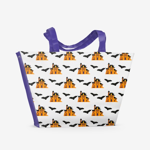 Пляжная сумка «Happy Halloween »