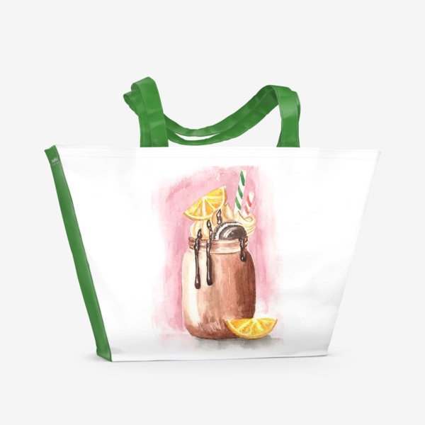 Пляжная сумка «Так сладко»