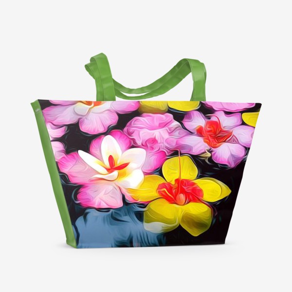 Пляжная сумка «Цветы Вьетнама»