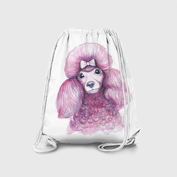 Рюкзак «Розовый пудель»