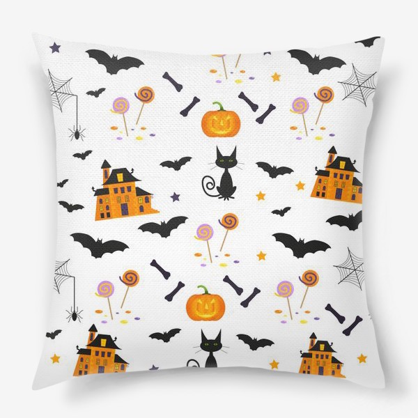Подушка «Halloween pattern»