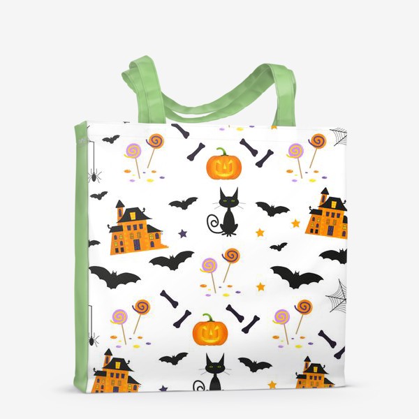 Сумка-шоппер «Halloween pattern»