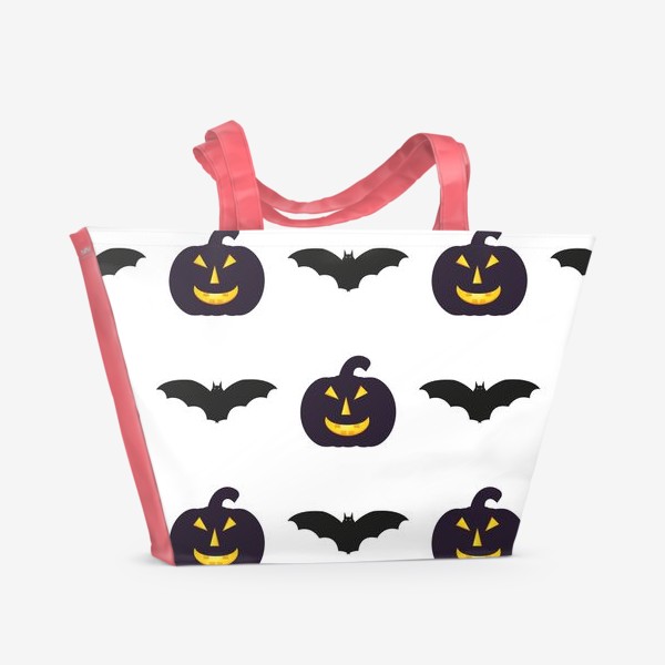 Пляжная сумка «Black Halloween»