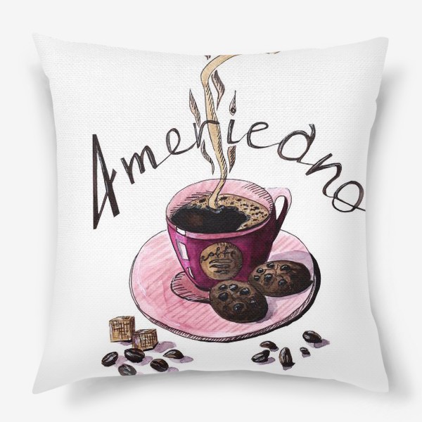 Подушка «Чашка кофе»