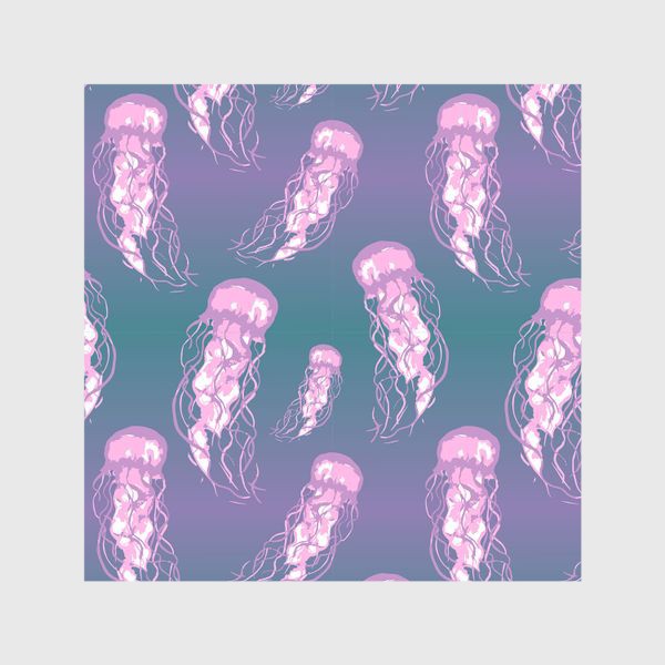 Шторы «Розовые медузы»