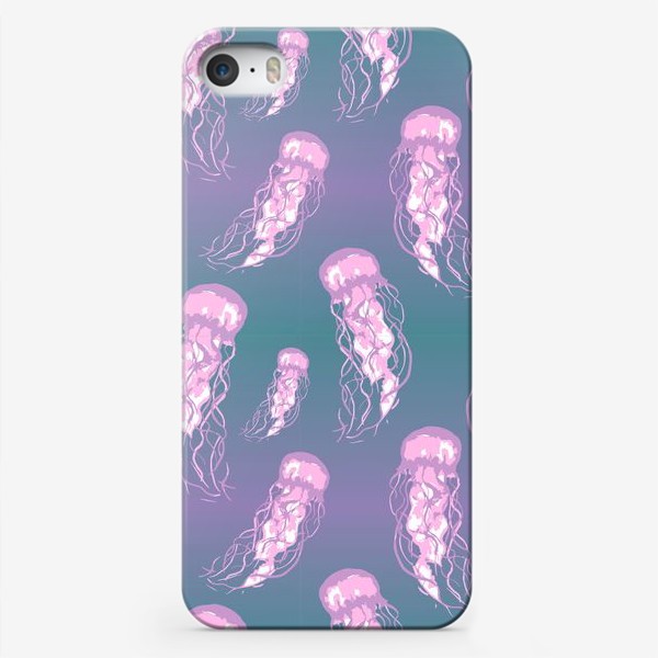 Чехол iPhone «Розовые медузы»