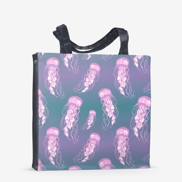 Сумка-шоппер «Розовые медузы»