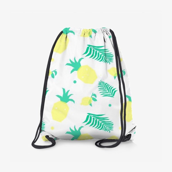 Рюкзак «Тропический ананас и лимон»
