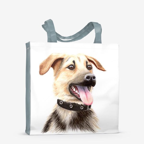 Сумка-шоппер «Счастливая собака»