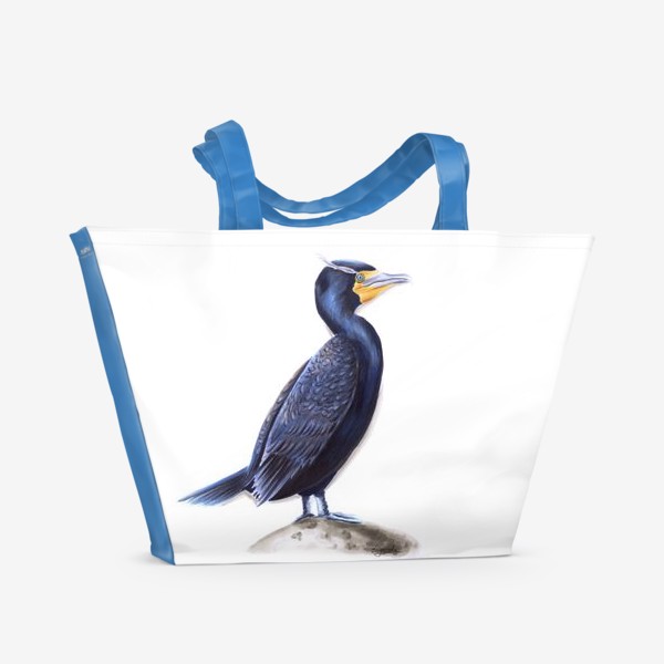 Пляжная сумка «Птица баклан»
