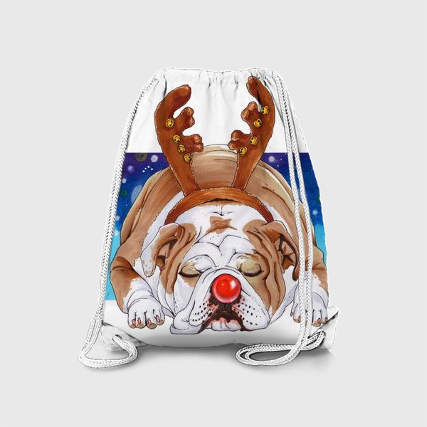Рюкзак «Новогодний пёс»