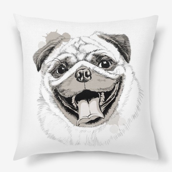 Подушка «Pug Dog»