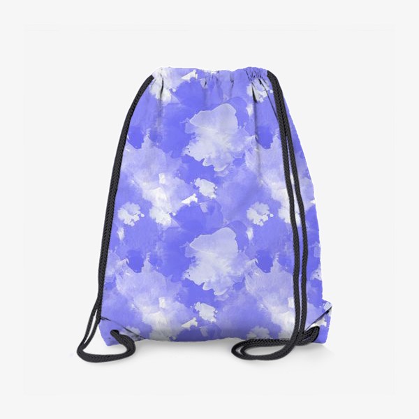 Рюкзак «Акварельный фиолетовый паттерн»