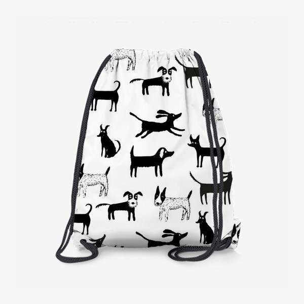 Рюкзак «Черно-белые псы»