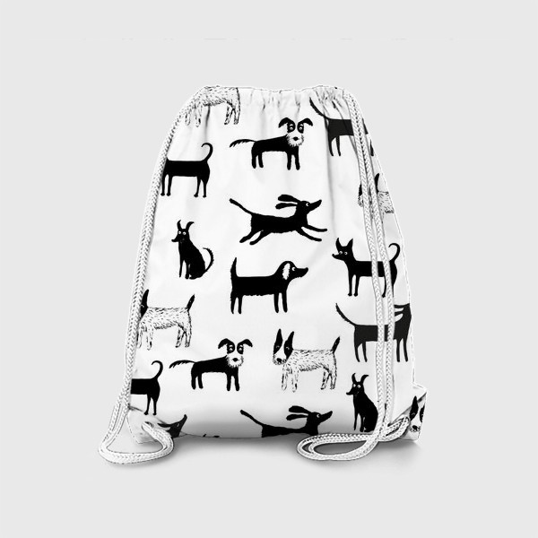 Рюкзак «Черно-белые псы»