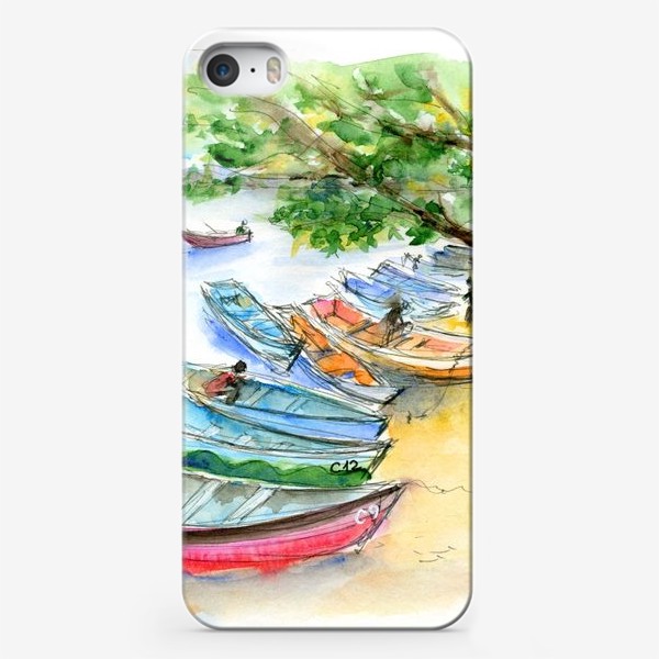 Чехол iPhone «Лодочки»