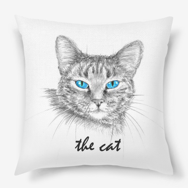 Подушка «Кот. Голубые глазки.»