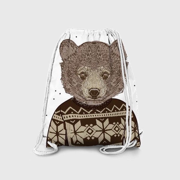 Рюкзак &laquo;Медведь в свитере&raquo;