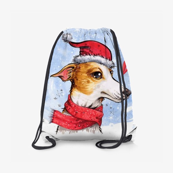 Рюкзак «Новогодний пес »
