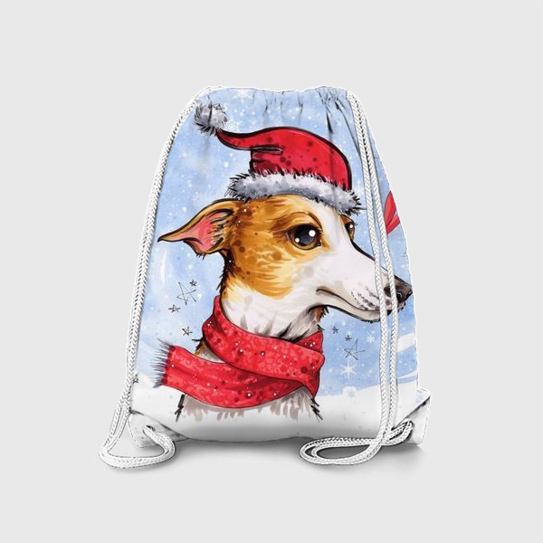 Рюкзак «Новогодний пес »