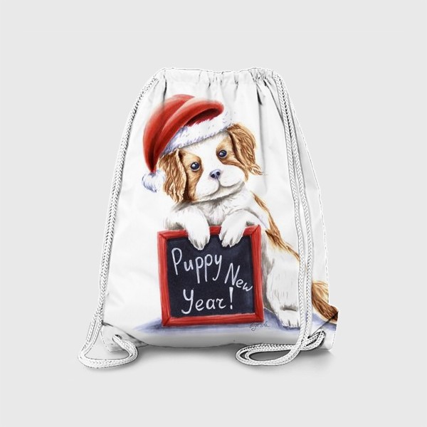 Рюкзак «Новогодний щенок Puppy New Year!»