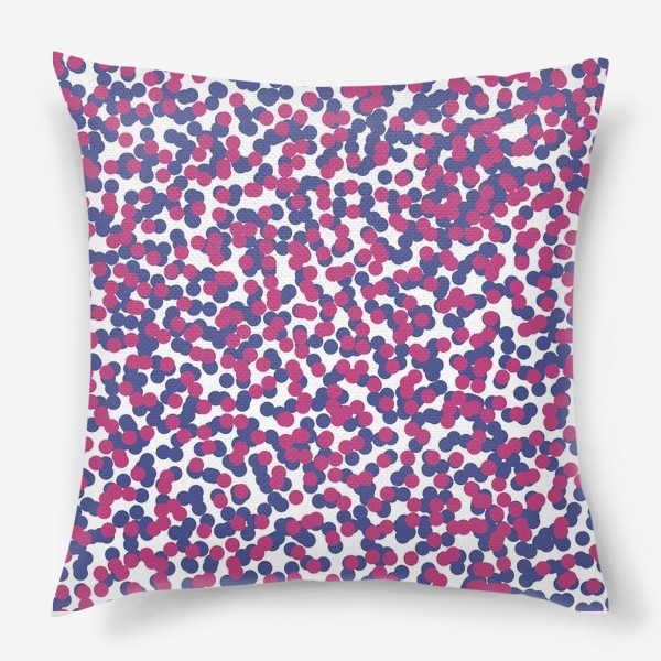 Подушка «Pink dots»