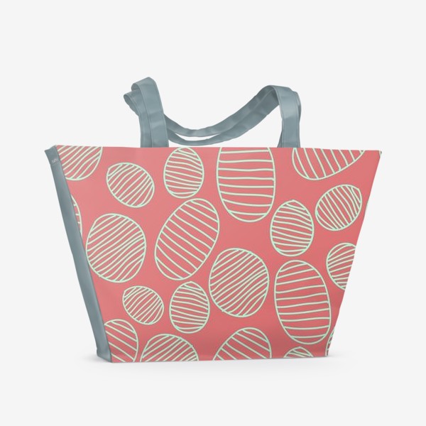 Пляжная сумка «геометрические формы»