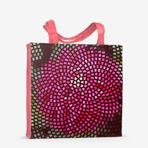 Сумка-шоппер «Цветочная мозаика»