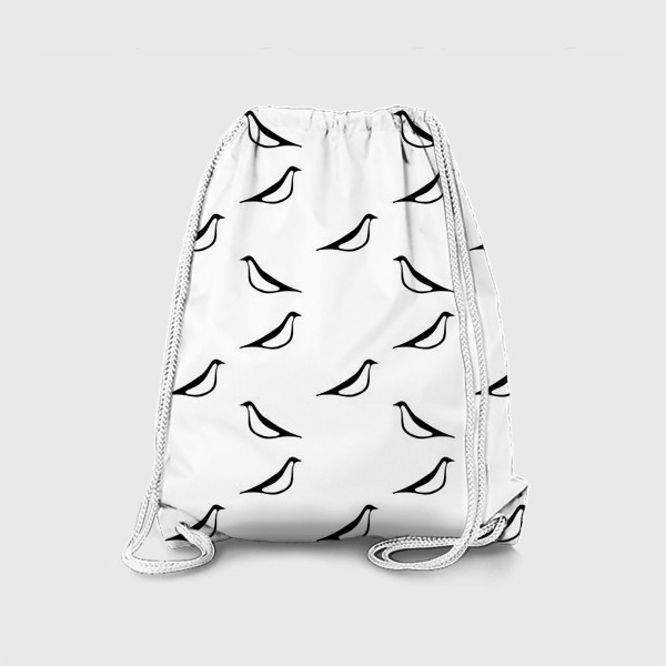 Рюкзак «Паттерн с птицами»