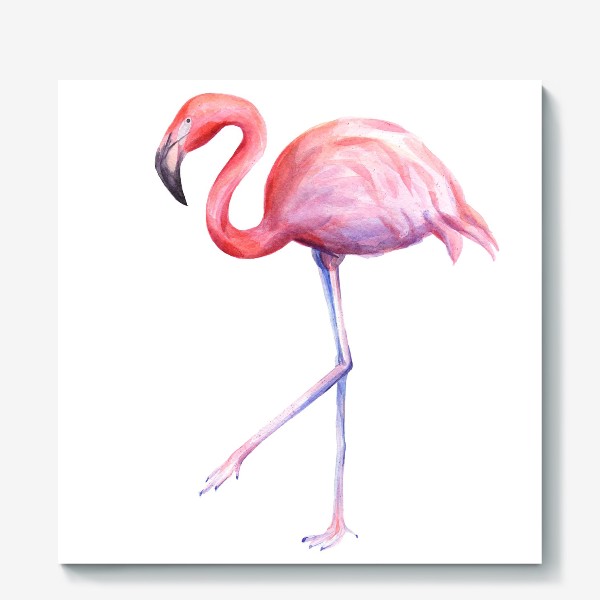 Холст «Розовый фламинго Flamingo»
