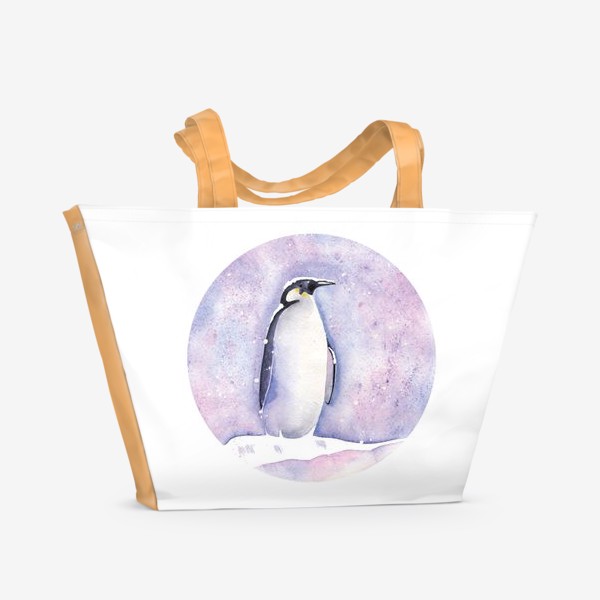 Пляжная сумка «Пингвин  Penguin»