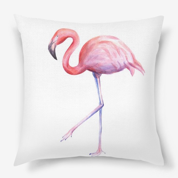 Подушка &laquo;Розовый фламинго Flamingo&raquo;