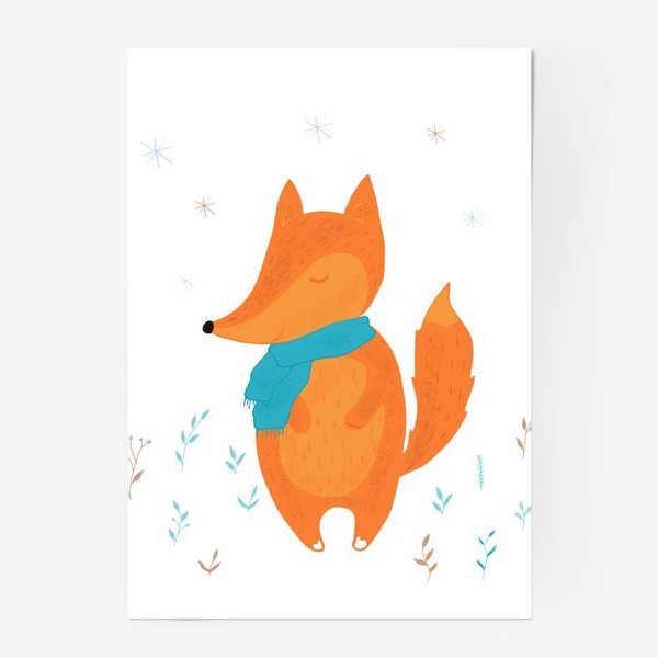 Постер «Сказочная лиса»