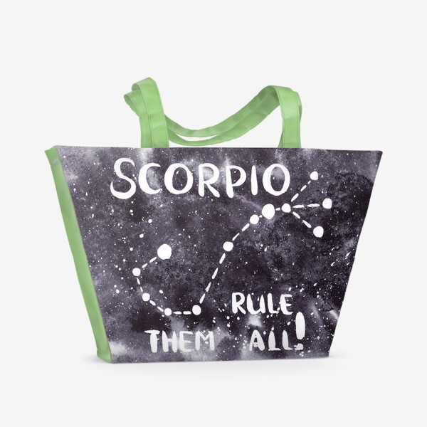 Пляжная сумка «Созвездие Scorpio»