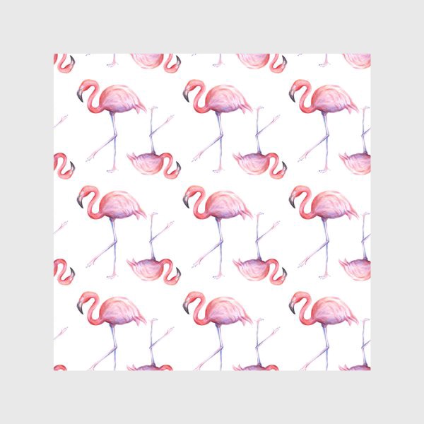 Скатерть «Розовый фламинго. Паттерн»