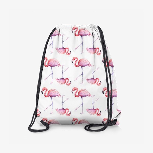 Рюкзак «Розовый фламинго. Паттерн»