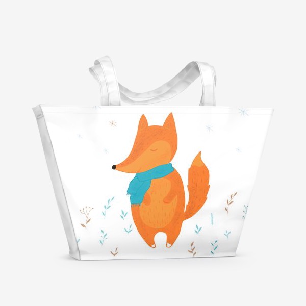 Пляжная сумка «Сказочная лиса»