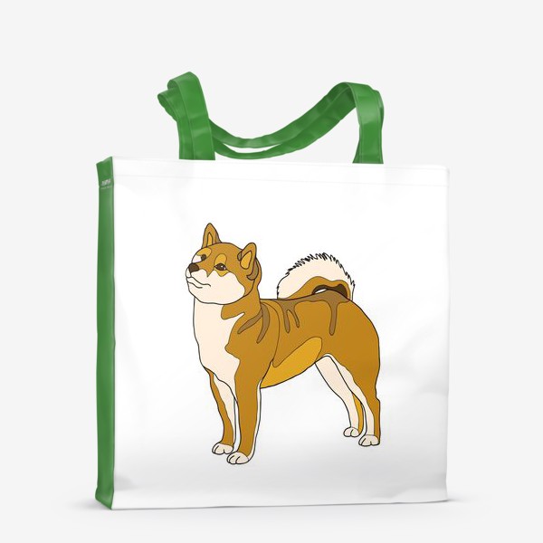 Сумка-шоппер «Dog breed of Shiba Inu»
