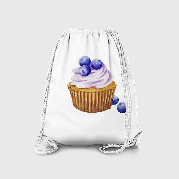 Рюкзак «Cupcake blueberry Черничный капкейк»