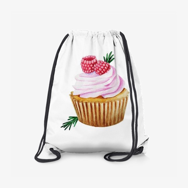 Рюкзак «Cupcake raspberry Малиновый капкейк»