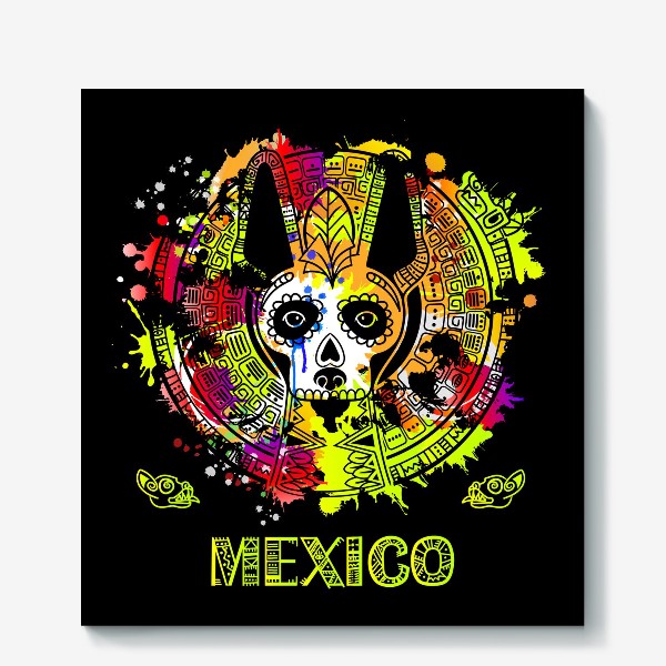 Холст «Год собаки в Мексике»