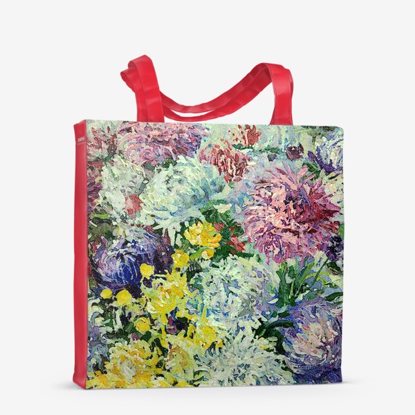 Сумка-шоппер «осенние цветы»