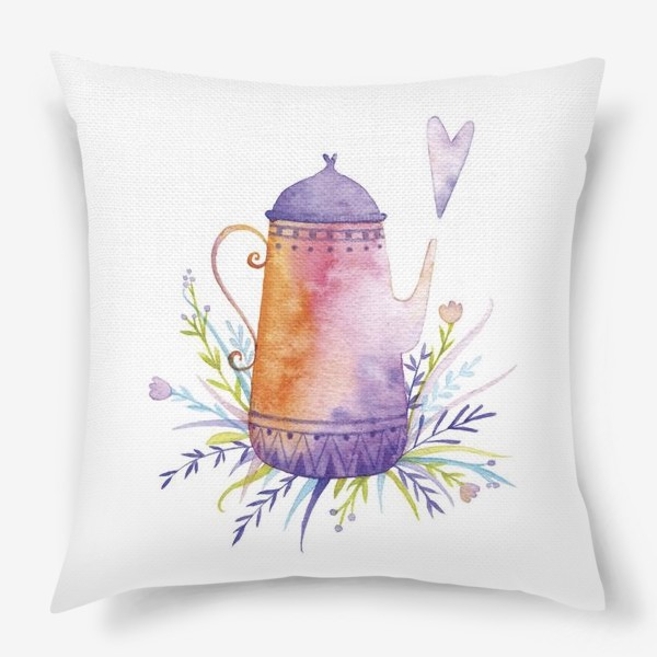 Подушка «Цветочный Чай»